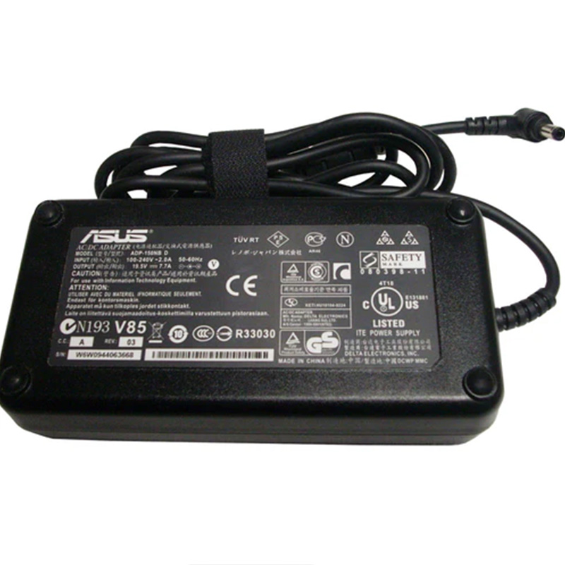 Asus Original 19.5V 7.7A 150W AC Power Adapter Laptop Charger ADP-150NB D for G74SX G53SX, 5.5*2.5mm